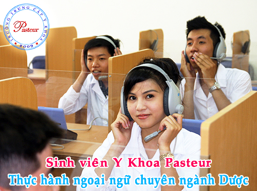 Phòng Lab thực hành tiếng anh chuyên ngành Dược