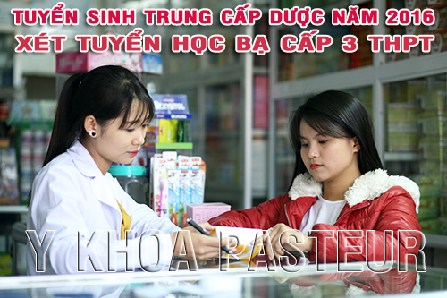 tuyển sinh trung cấp dược năm 2016