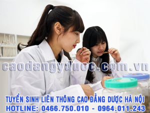 tuyển sinh liên thông cao đẳng dược hà nội năm 2016
