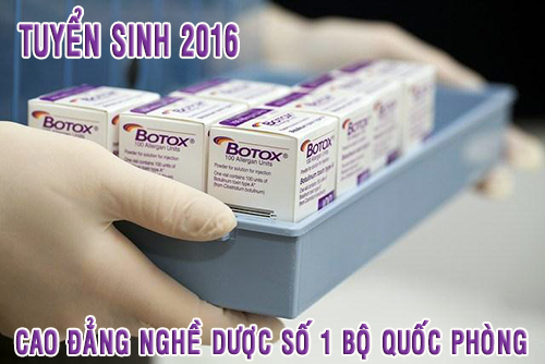 tuyển sinh cao đẳng dược năm 2016