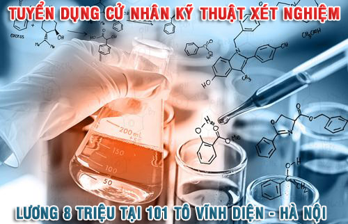 tuyển dụng cử nhân xét nghiệm