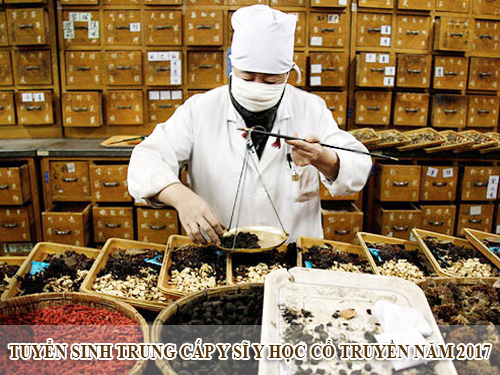 Tuyển sinh Trung cấp Y sĩ Y học cổ truyền năm 2017