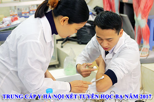 Trung cấp Y Hà Nội xét tuyển học bạ năm 2017